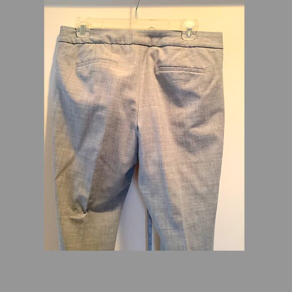 Talbots Signature  Classic - Gray lightweight wool blend lined Pant, size 8P - Picture 11 of 16